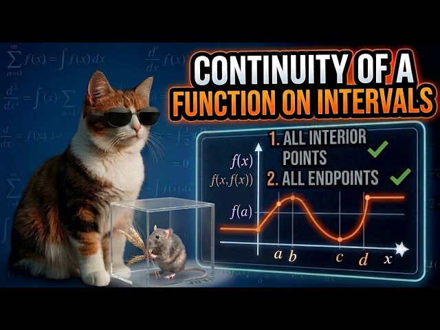 How to Find the Largest Interval of Continuity for a Function | Calculus Tutorial-MaEd 2361 Part 11