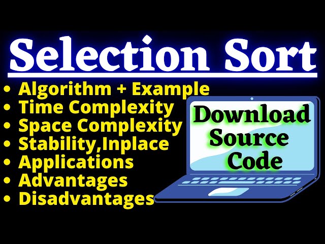 Selection Sort | A to z Explanation