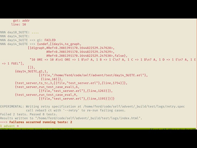 Advent of Code 2019 - Day 14
