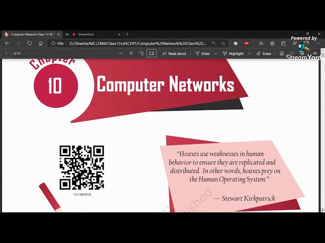 Computer Network Class 12 Computer Science NCERT Chapter 10