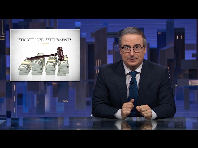 Structured Settlements & Factoring Companies: Last Week Tonight with John Oliver (HBO)