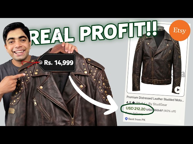 I Shipped a Leather Jacket from Pakistan to USA… Real Profit Revealed
