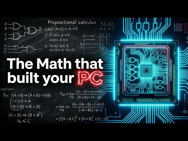 The 100-Year-Old Math Inside Your PC | Computers from the Ground Up