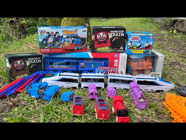 Unboxing dan merakit mainan kereta thomas And Friends,kereta Choochoocharles, kereta uap classic