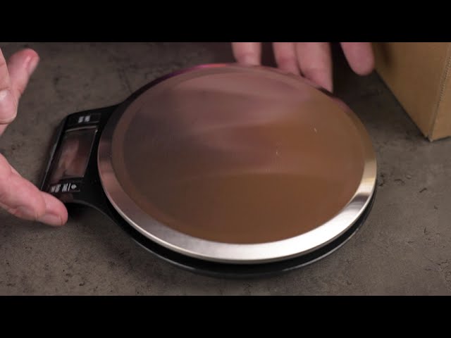 Unboxing Amazon Basics Weighing Scale