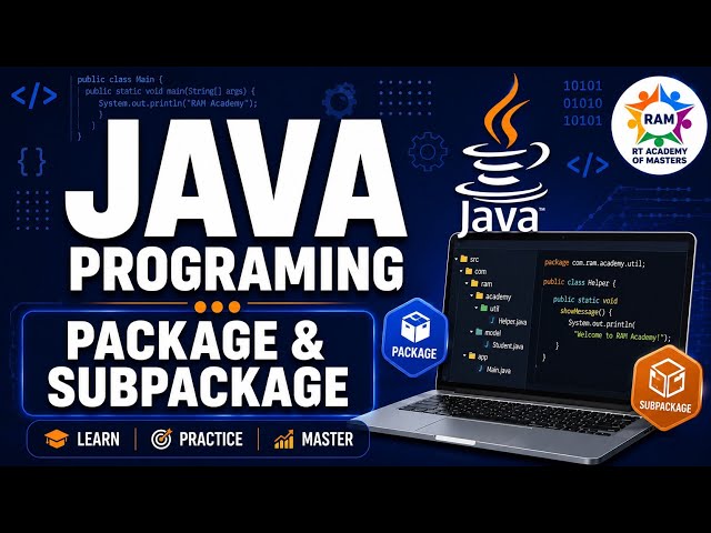 Java Packages and Subpackages | ICSE| BlueJ Examples | Real-Life Explanation | Computer Applications