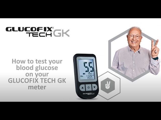 How to Perform a Blood Glucose Test on your GLUCOFIX TECH GK Meter
