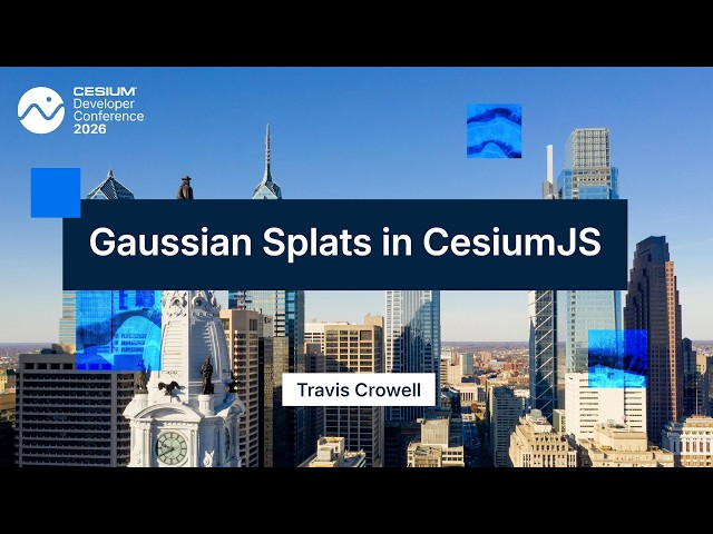 Gaussian Splats in CesiumJS - Travis Crowell