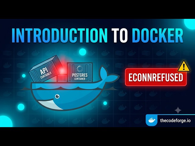API Crashed on Boot Because Postgres Wasn't Ready — Introduction to Docker