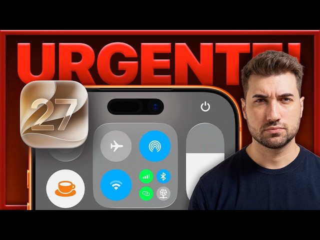 OJO con iOS 27! CAMBIA estos 23 AJUSTES NADA MÁS ACTUALIZAR! Se ha movido TODO