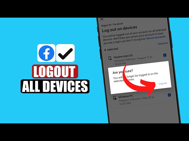 How to Log Out of All Devices on Facebook | Remove Facebook Account From Other Devices
