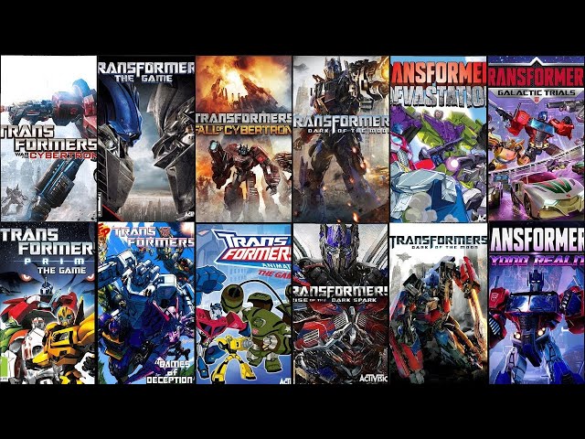 The Evolution of Transformers Games (1985–2025)