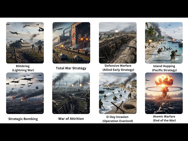 Every Strategy in World War II Explained in 14 Minutes
