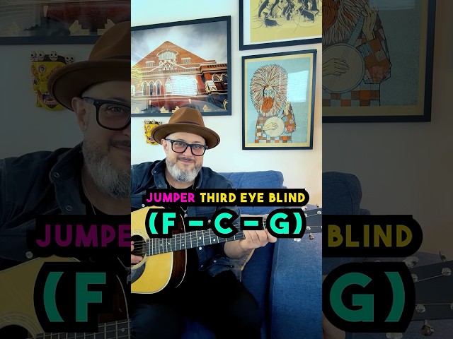 Jumper — Third Eye Blind (Easy Beginner Guitar Lesson)