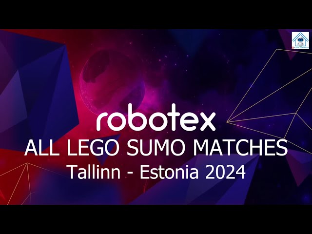 All Lego Sumo Robotex Tallinn - Estonia 2024 #house_of_robots #lego #legorobotics #sumo #sumolego