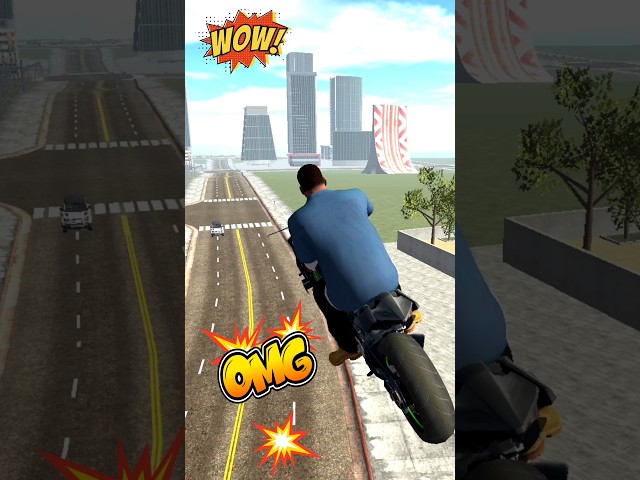 OMG flying bike 🙀 |Indian Bikes Driving 3D|TAMIL| #shorts #gaming