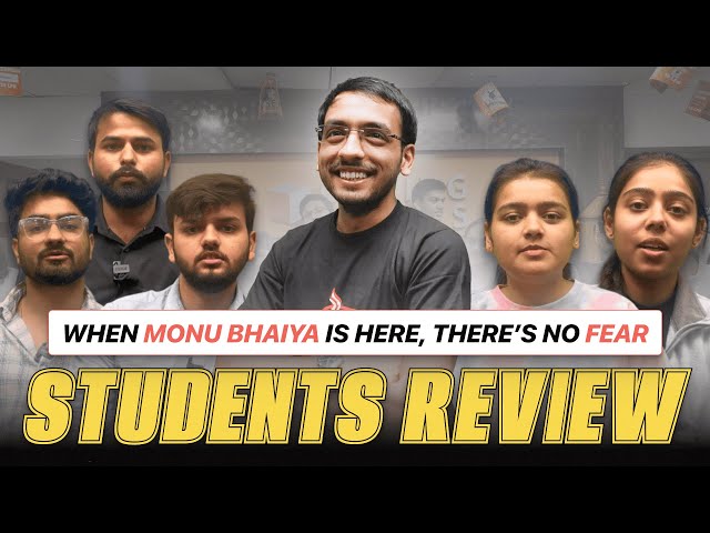 Why Students call Monu Bhaiya the Best DSA Java Mentor 🔥❤️ | Students Review | Coding Blocks