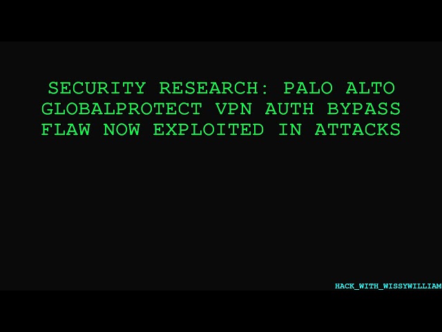 VPN FLAW