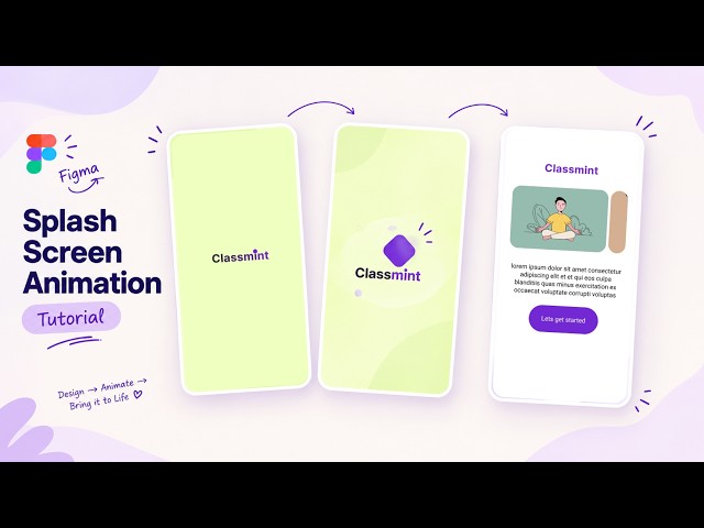 I Made a Splash Screen for an App… All in Figma!