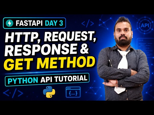 HTTP, Request, Response & GET Method | FAST API Tutorial