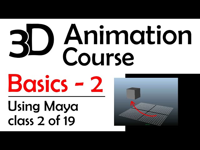 3D Maya Animation -  Basics 2: Intro to the Graph Editor (Free 3D Animation Course)