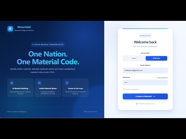 How We Built an AI Material Harmonization Engine for India’s Public Enterprises | SIH 2026