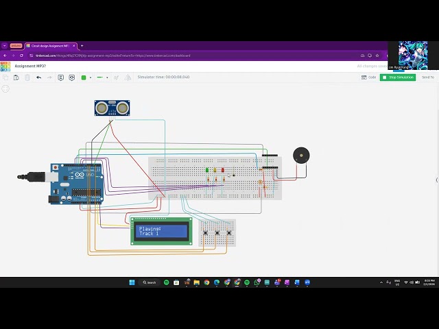 IOT thinkercad simulation