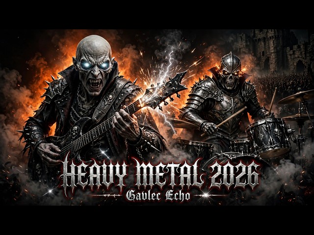🔥 BEST HEAVY METAL 2026 🤘 | Epic Guitar Riffs & Gothic Masterpieces 🏰⚔️