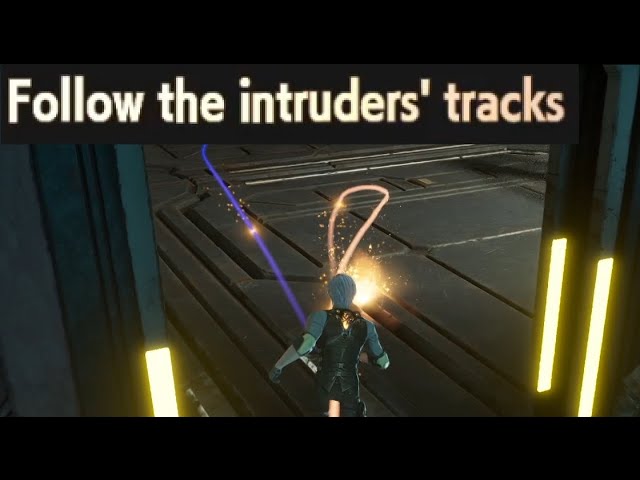Follow the intruder's tracks in code vein 2