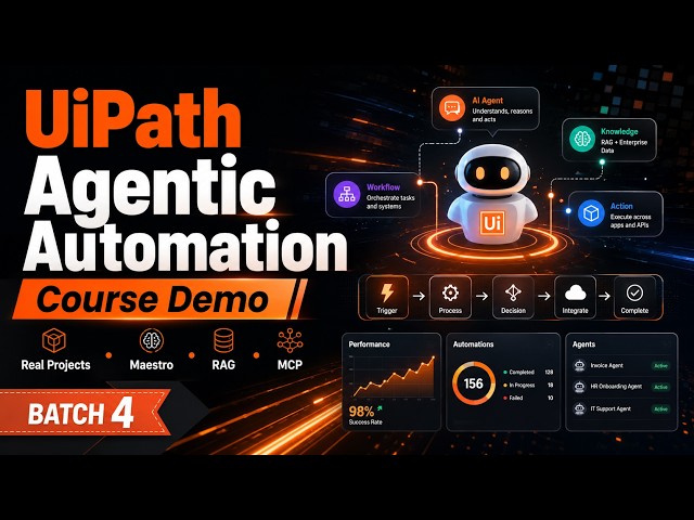 UiPath Agentic Automation Training Batch -4 Demo