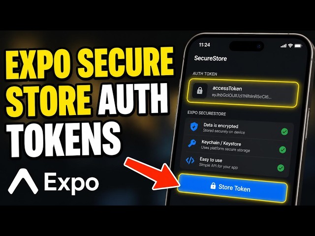 How to authenticate with Expo Secure Store for auth tokens - Easy Tutorial
