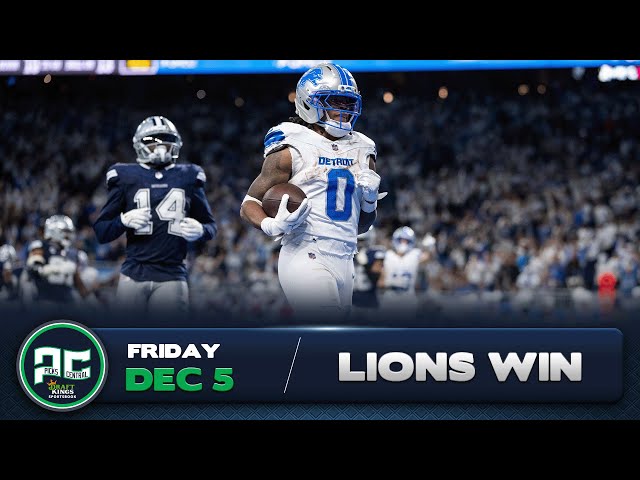 Lions Get Big Win in Primetime | Friday, December 5th, 2025