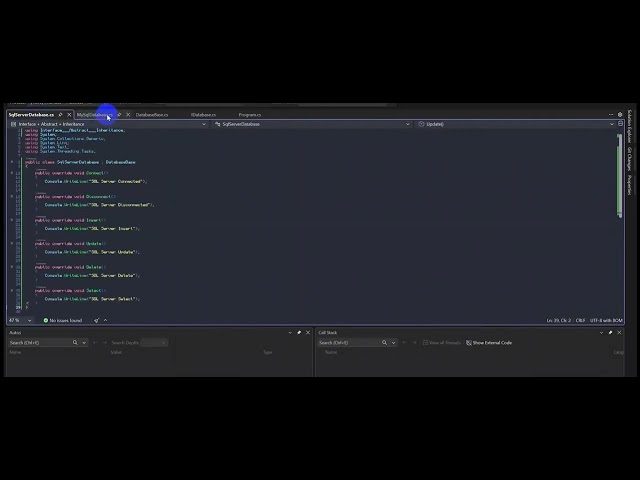 nterface + Abstract + Inheritance