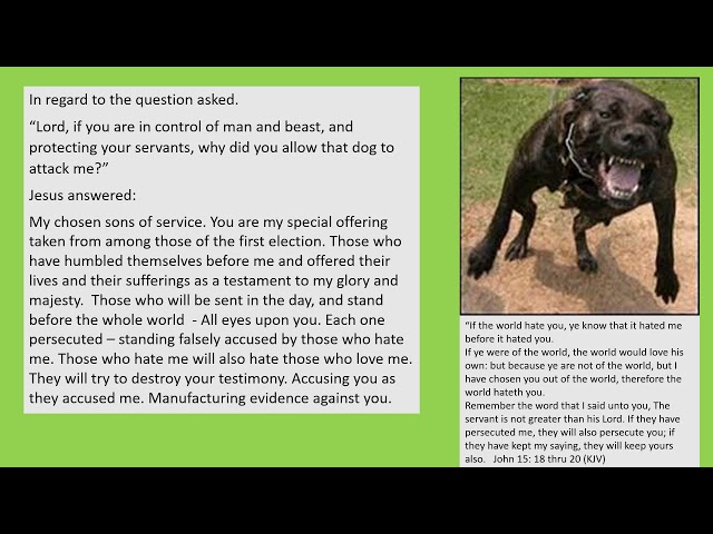 Sacrifice of Suffering and Persecution