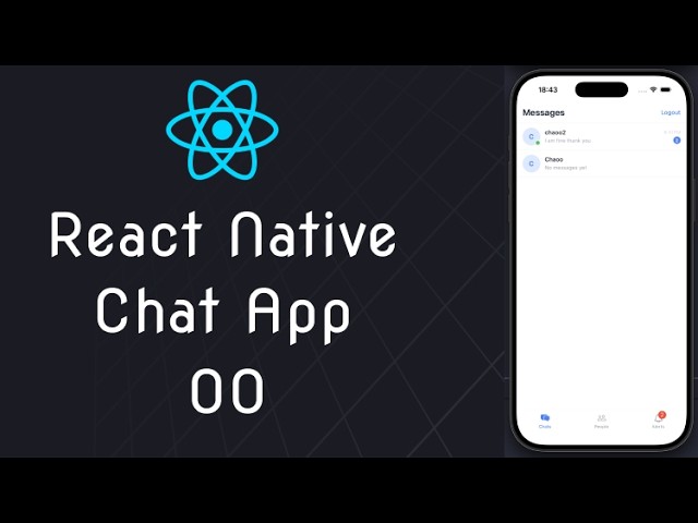 Real Time Chat App in React Native - App Intro