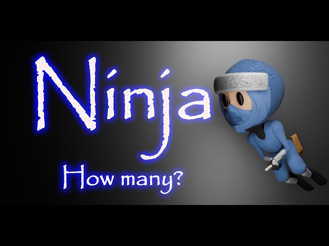 [ Swipe To FInd ] How many Ninjas? [★★★★☆] 260518