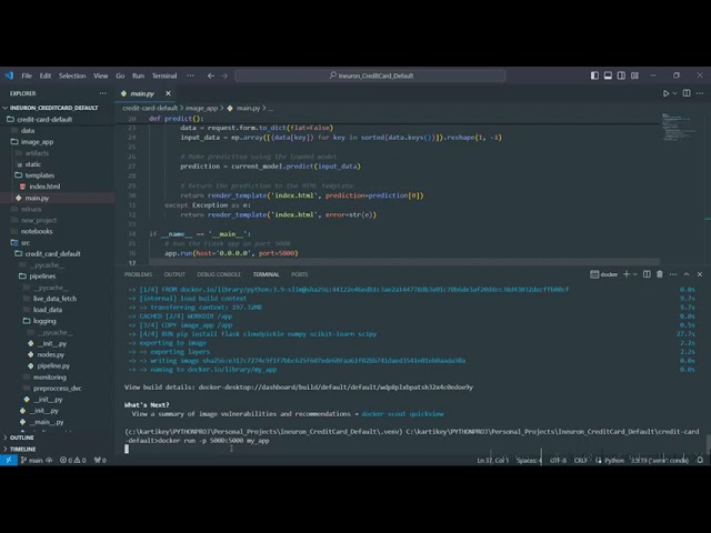 How I Built an End-to-End MLOps Pipeline for My Internship