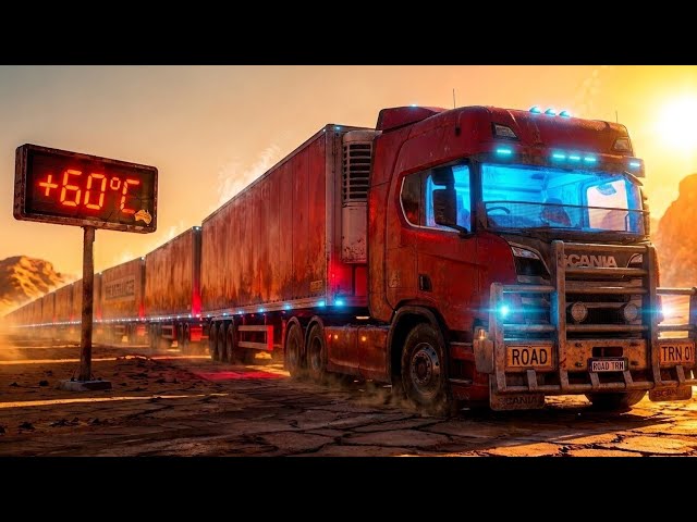 Surviving 60°C The Brutal Reality of Outback Trucking