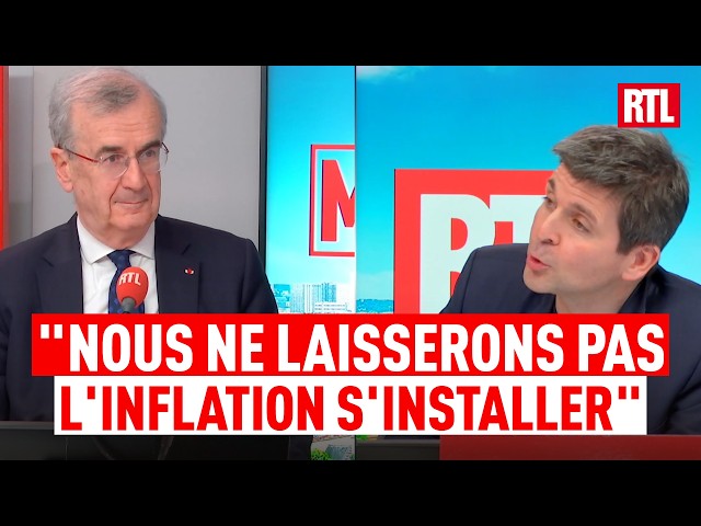 François Villeroy de Galhau, Governor of the Bank of France, speaking to Thomas Sotto on RTL