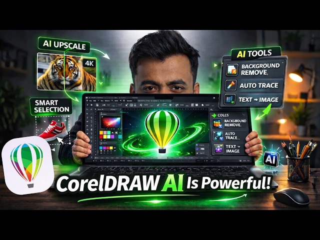 CorelDRAW 2026 Just Released - AI Features & What's New!