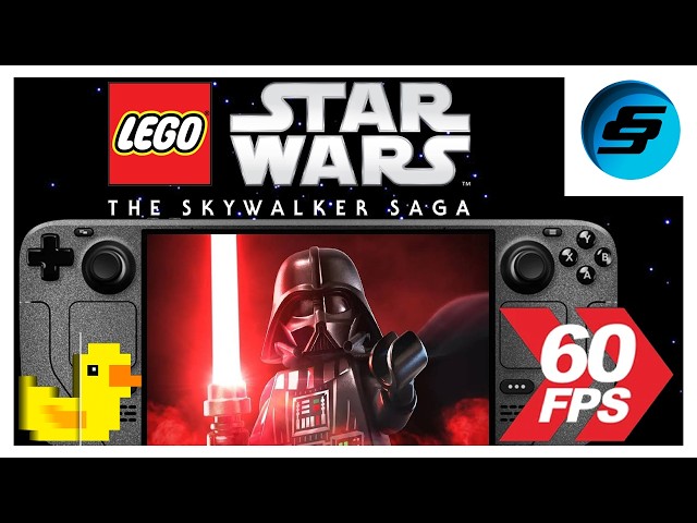 Lego Star Wars Skywalker Saga Lossless Scaling Steam Deck Performance + SETUP | 60 FPS