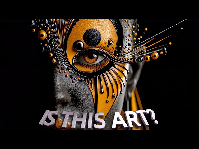 AI Art Surreal Video | "Is This Art?" | Chris & Crystal AI Art | Original Music, 4K