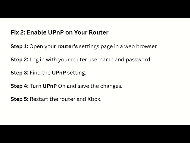 How to Fix NAT Type Unavailable on Xbox Series X|S - Change NAT Settings & Open Ports