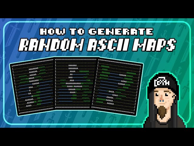 EASY Random Map Generation - Python ASCII Tutorial