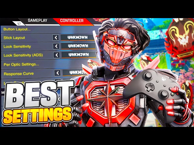 The BEST Controller Settings In Apex Legends (Season 30)
