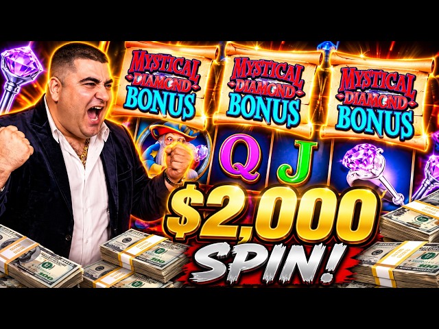 $2,000 MAX BET Until I Hit the MASSIVE JACKPOT on Diamond Queen! 🔥
