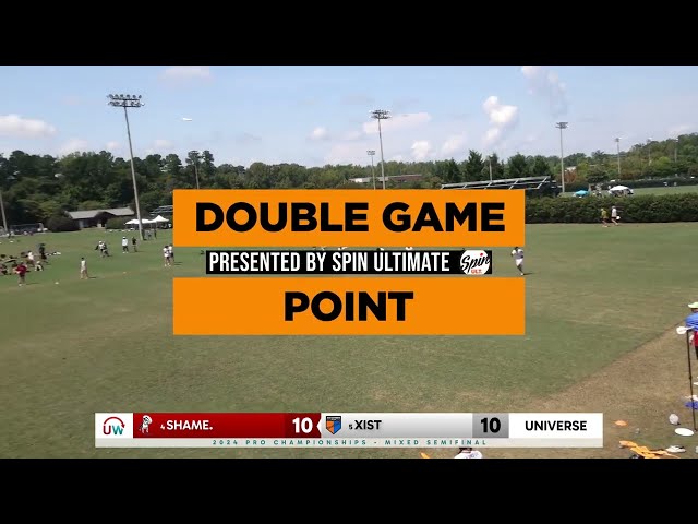 Double Game Point: XIST vs. shame.