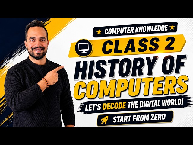History of Computers | Computer Knowledge Class 2 | NABARD Grade A 2026