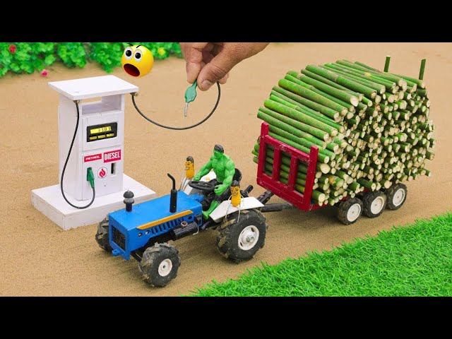 Diy diorama making mini motor water pump science project  | how to make | @sanocreator