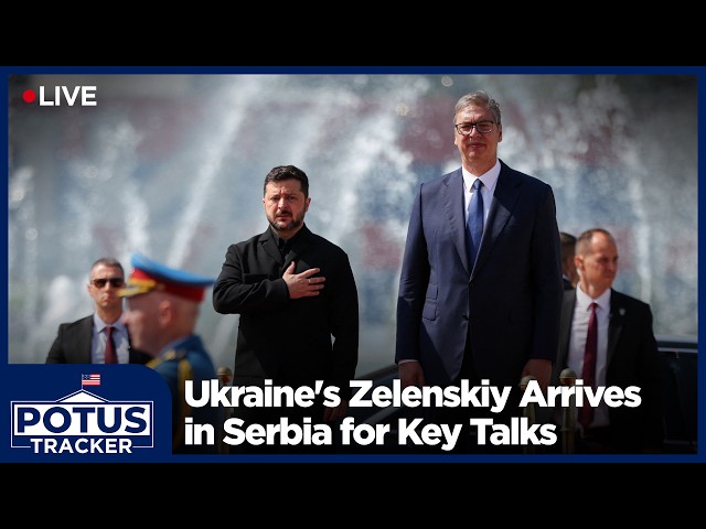 LIVE | Ukraine’s Zelenskiy Arrives in Belgrade for First-Ever Serbia Visit | AC113